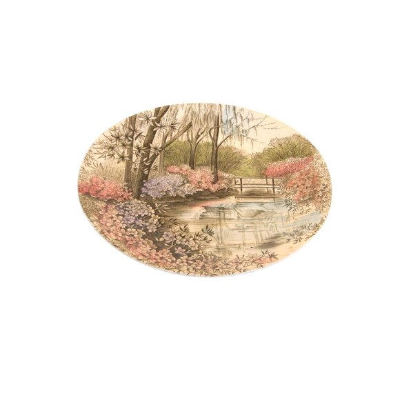 Johnson Bros English Garden Oval Platter - Picture 2 of 4